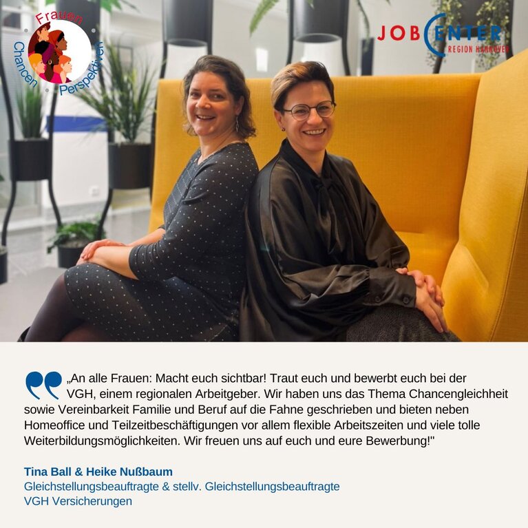 Frauenkampagne - Jobcenter Region Hannover