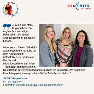 Frauenkampagne - Jobcenter Region Hannover