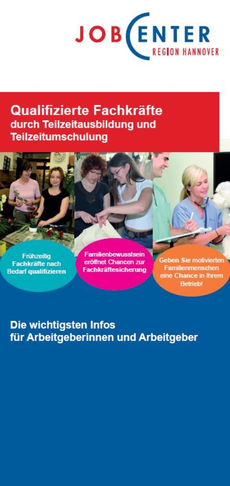 Teilzeit-Ausbildung Und -Umschulung - Jobcenter Region Hannover